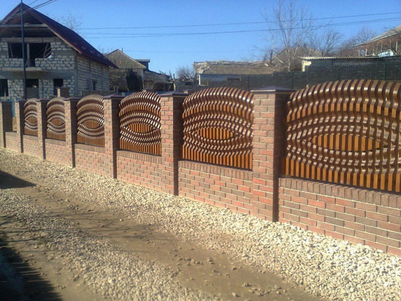Заборы частных домов