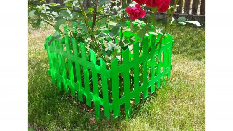 Забор декоративный renessans №2, 3,1х0,35 м, белый, GARDENPLAST