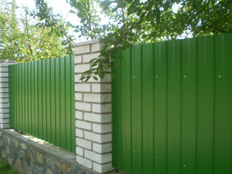 Комбинированные заборы