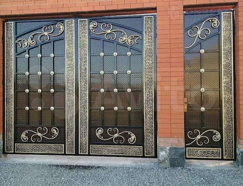 Красивые арки для ворот
