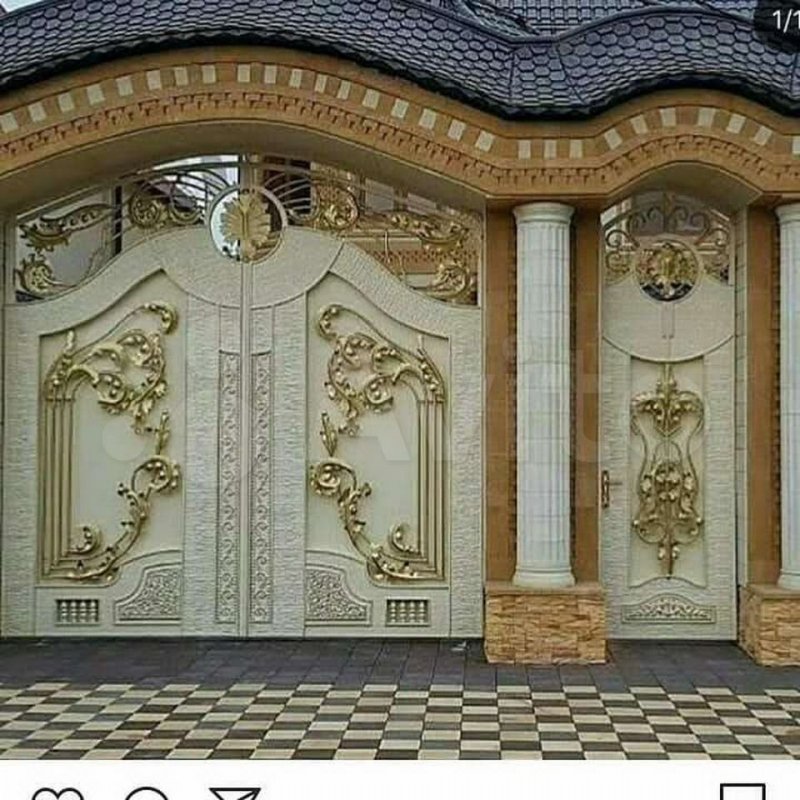 Кованые ворота Чечня Нойбер