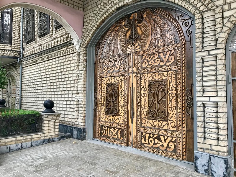 Кованые ворота Чечня Нойбер