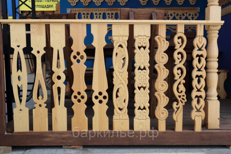 Пропильная резьба балясины
