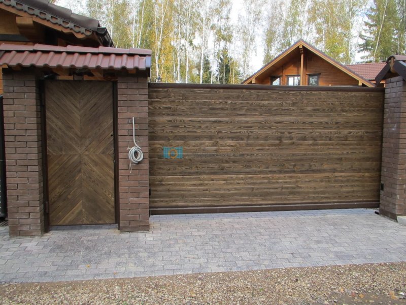 Откатные ворота 60х40