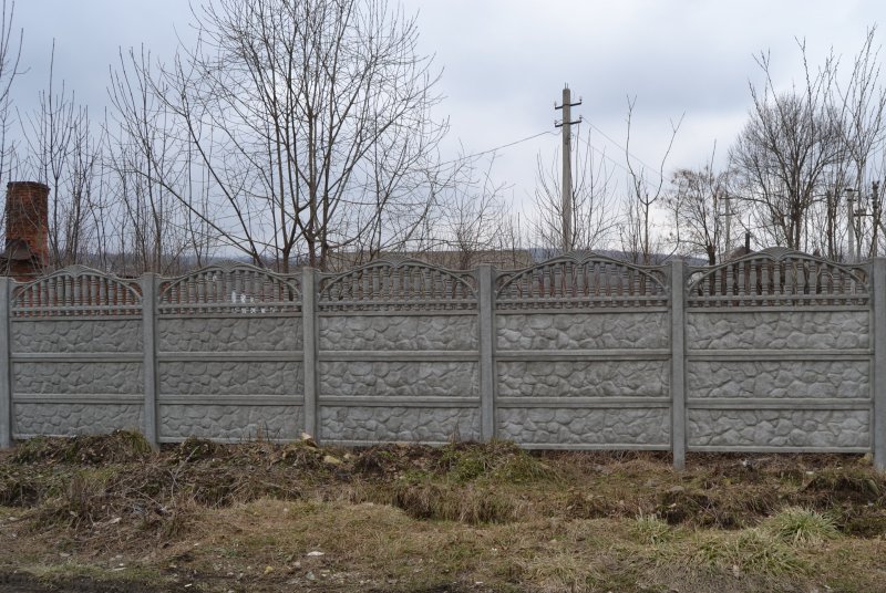 Забор железобетонный el453
