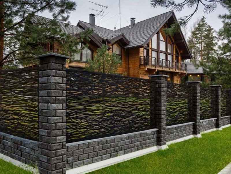 Современные заборы