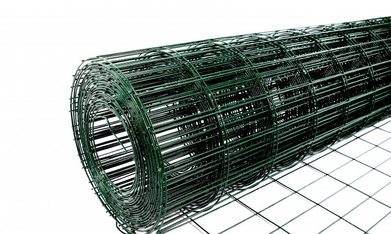 Сетка сварная ПВХ 100х50;2,3;1800;20