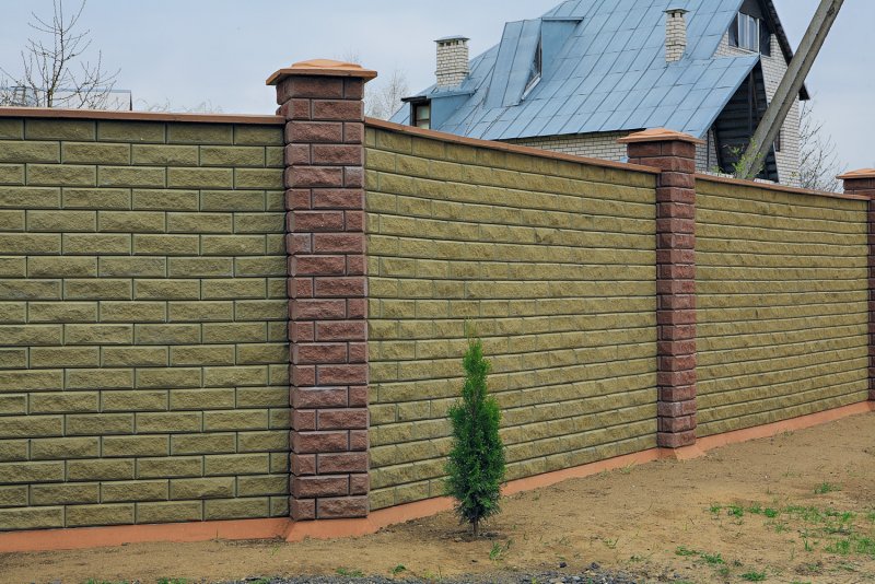 Блок забора 90мм