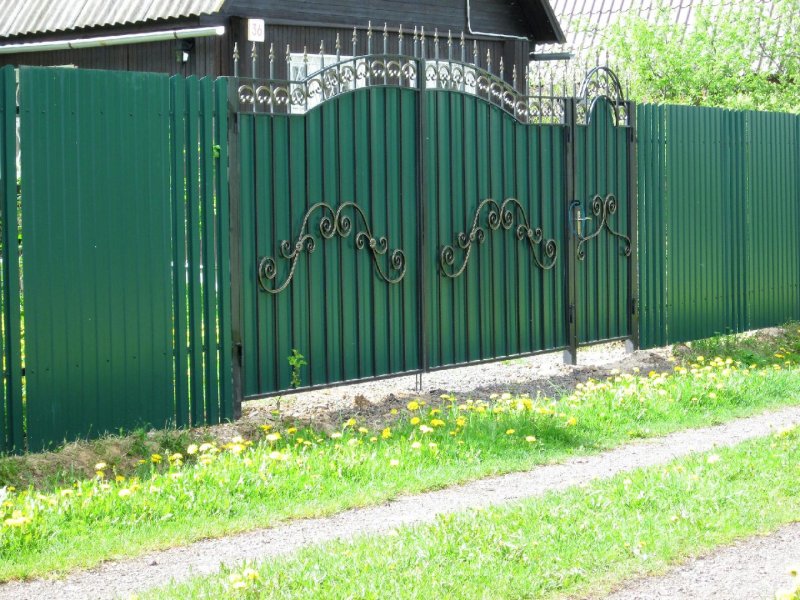 Штакетник графит 7024