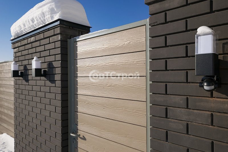Cedral фиброцементный сайдинг для забора
