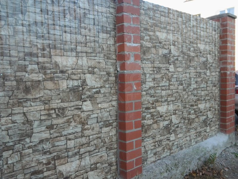 Профлист Ecosteel белый камень