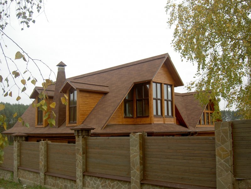Tegola Nordland Классик коричневый с отливом