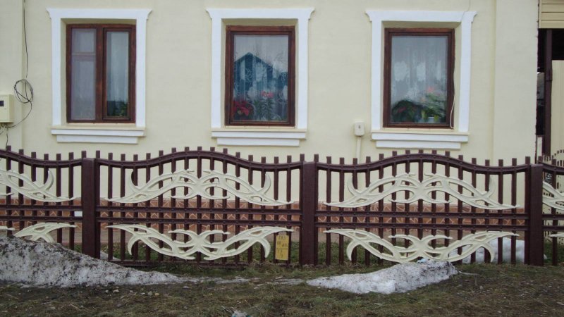 Декоративные ограждения для сада