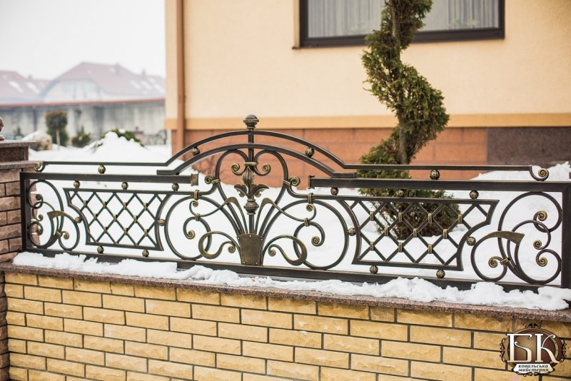 Zabor kovka решетка забор