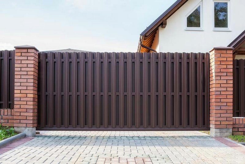 Калитки из евроштакетника DOORHAN