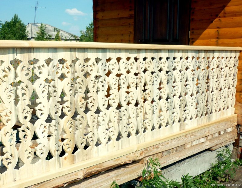 Плоские балясины