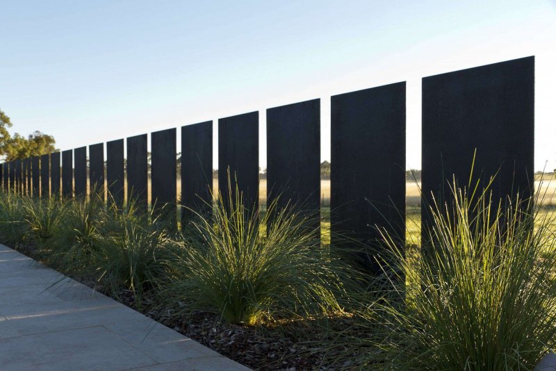 Corten Steel Fence