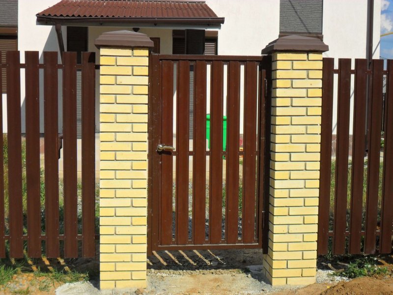Калитка штакетник
