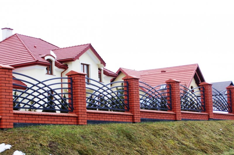 Комбинированные заборы