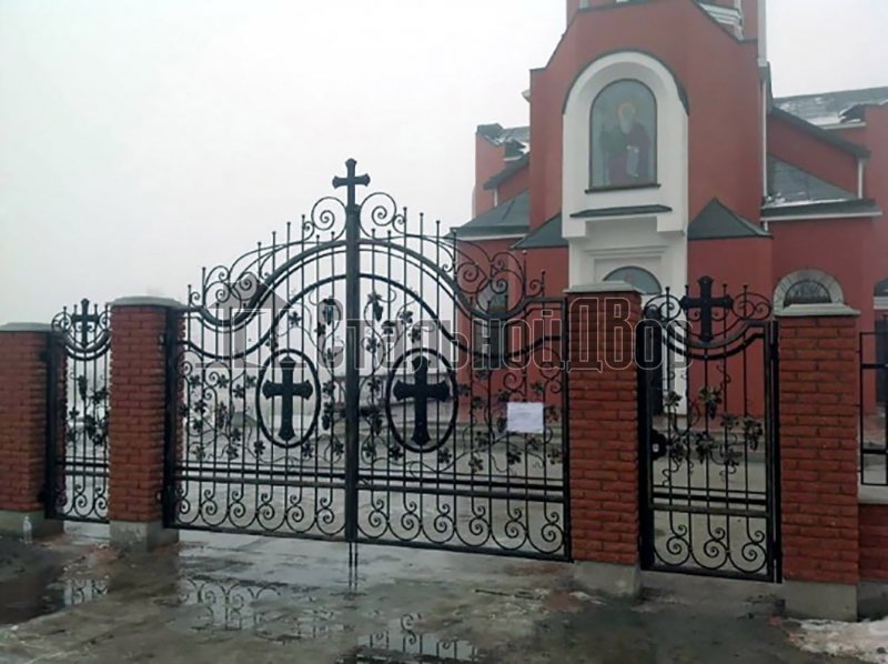 Забор и кладбище Хэллоуин