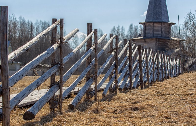 Что такое прясло в изгороди