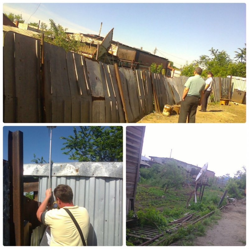 Забор на дачном участке