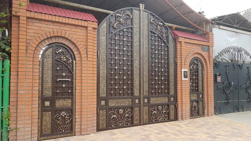Николица ворота кованые Белгород