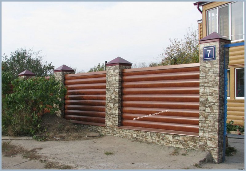Профлист с 10 сосна