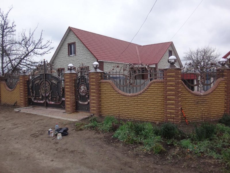 Ворота для частного дома откатные