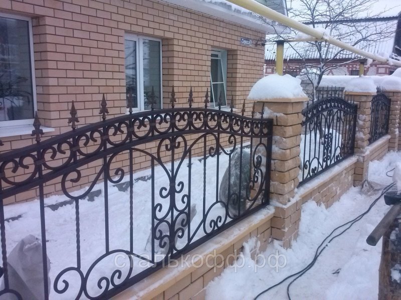 Кованые ворота