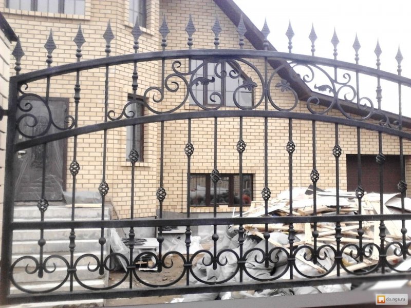 Кованые палисадники