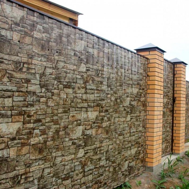 Профлист Ecosteel белый камень