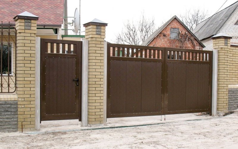 Ворота распашные