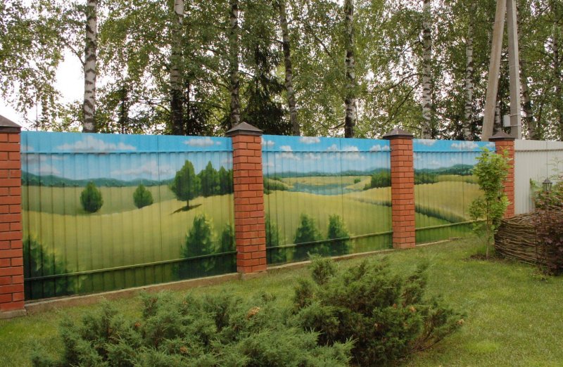 Красивые грядки из шифера