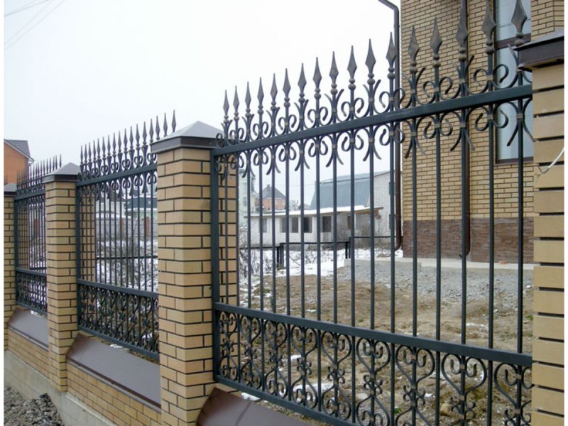 Забор кованый «ЗК-006»