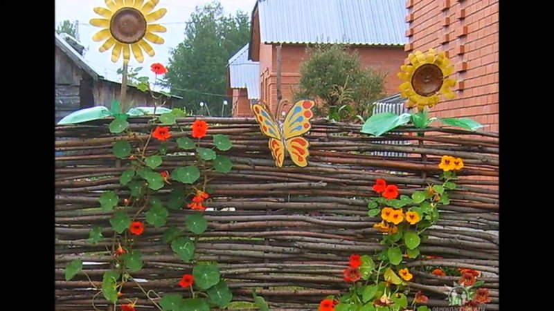Забор из паллет