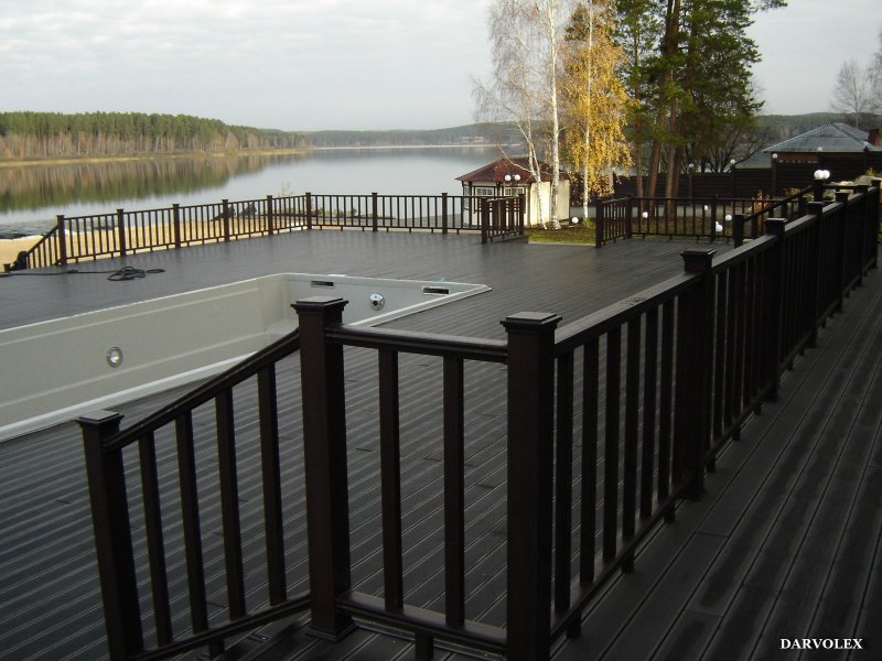 Перила ДПК Holzhof Classic