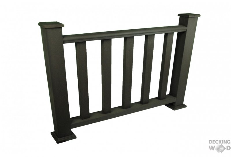 Ограждение из ДПК Holzhof Woodstyle