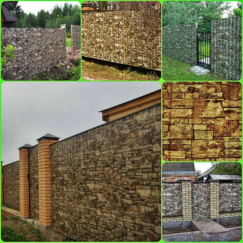 Металлопрофиль профлист дикий камень