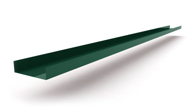 Планка заборная д/профиляс-20 2 м 6005