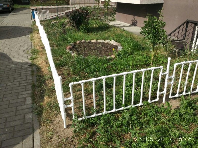 Ограда для клумбы