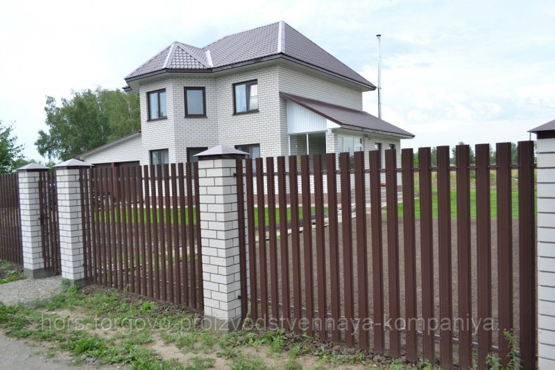 Металлический штакетник п118