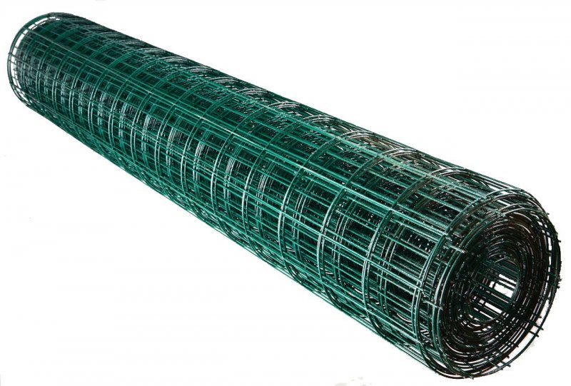 Сетка сварная ПВХ 2,0х20м 50х50мм / 2,5мм