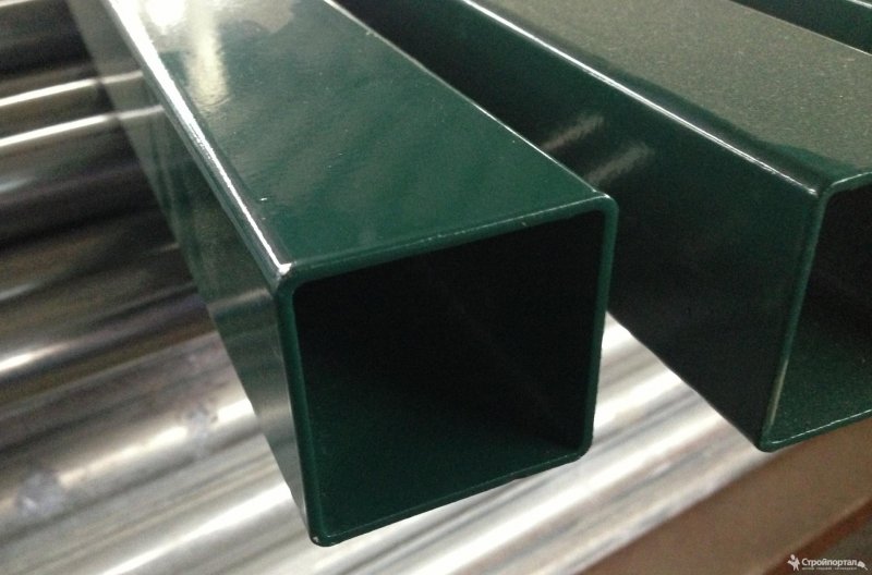 Столб 60*40*1,2*2000 ral6005