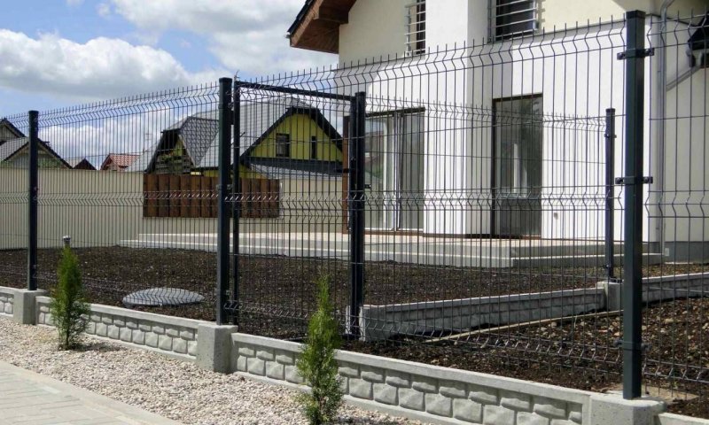 Ограждение из 3d сетки