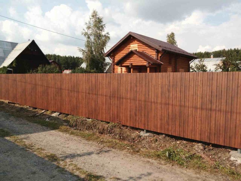 Самый дешевый забор под ключ