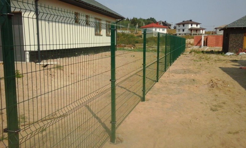 Забор на дачу эконом вариант