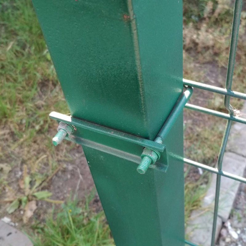 Крепление хомут 60х40 RAL 6005