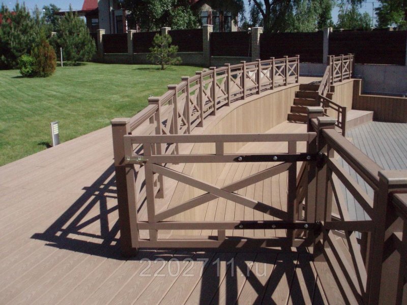 Террасное ограждение Holzhof