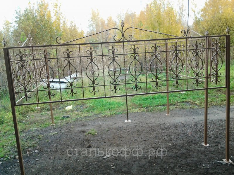 Ковка ритуальных оград Сасово